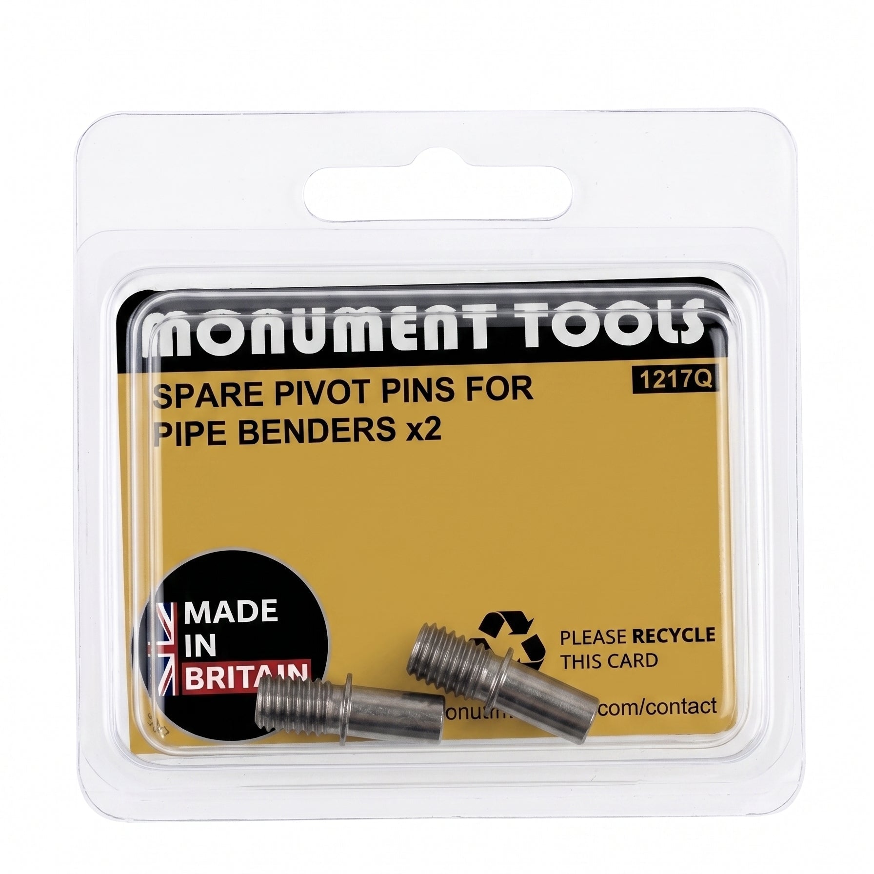 MONUMENT Pair of Bender Pivot Pins (Masters)