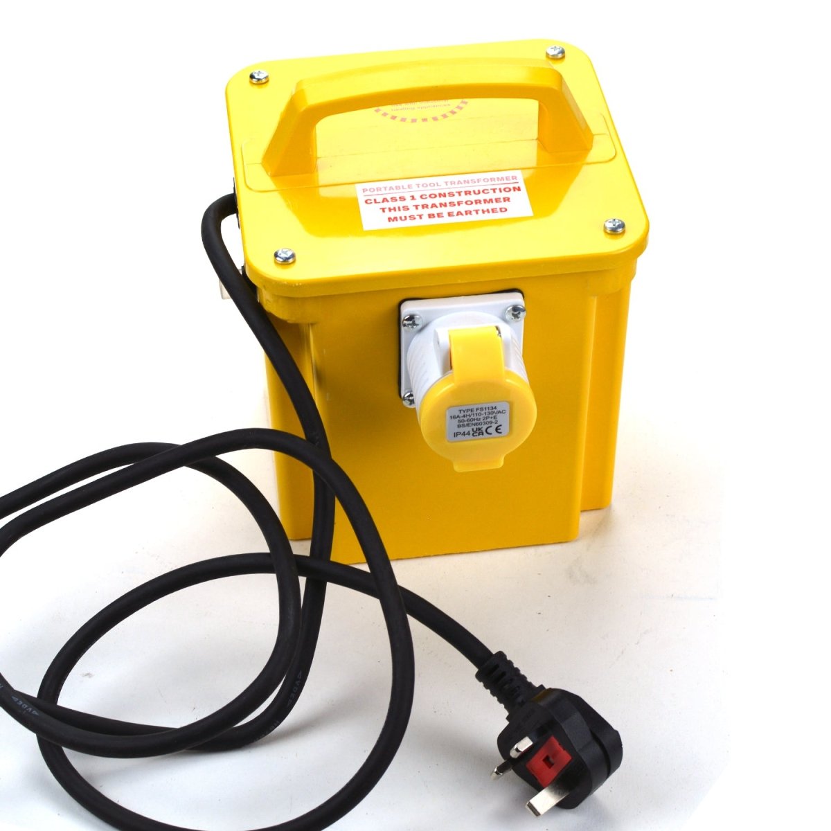 Faithfull Power Plus Transformer 1.5kVA Single Outlet - Monument Masters