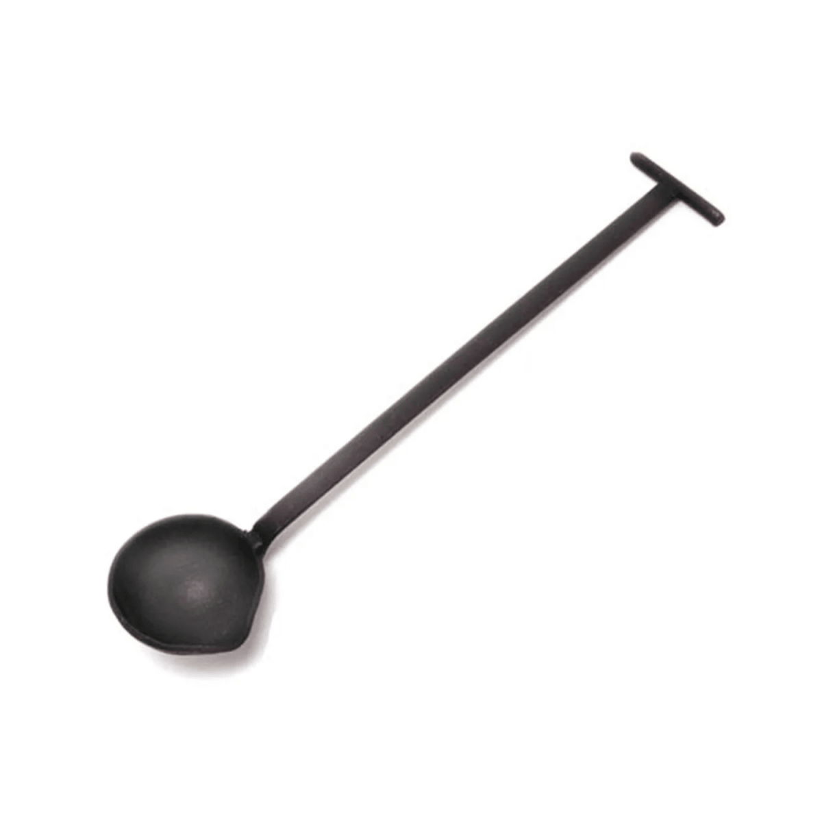 Monument Black Ladle - Solid Forged (3in Bowl) - Monument Masters