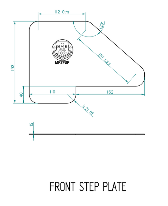 Master Roofers Stainless Steel Slide Plate Kit (5 Plates) + FREE BAG