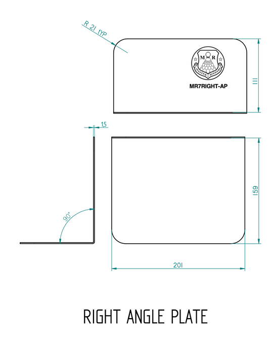 Master Roofers Stainless Steel Slide Plate Kit (5 Plates) + FREE BAG