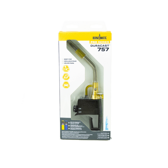 Bernzomatic® T757T & TS4000 Torch w/ Sweatbox & FREE Omat, Sweatcloth & Flux Brushes