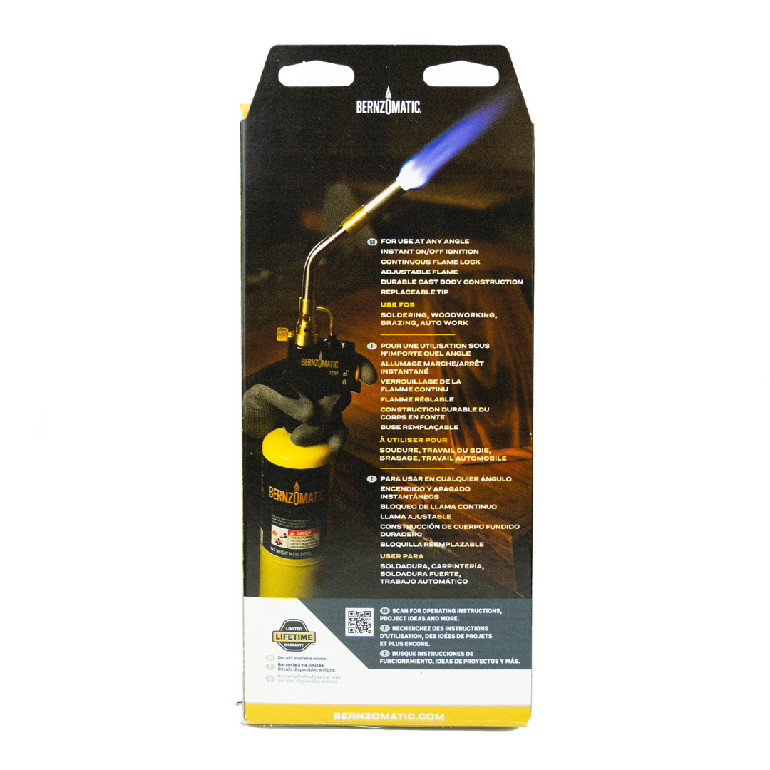 Bernzomatic® T757T Ultra-Swirl Flame Soldering & Brazing Torch