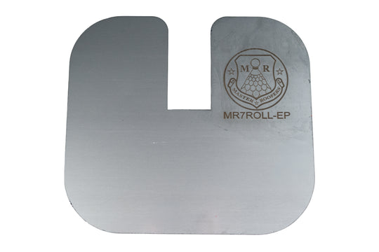 Master Roofers Stainless Steel Roll End Slide Plate