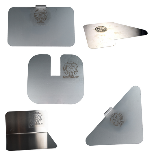 Master Roofers Stainless Steel Slide Plate Kit (5 Plates) + FREE BAG