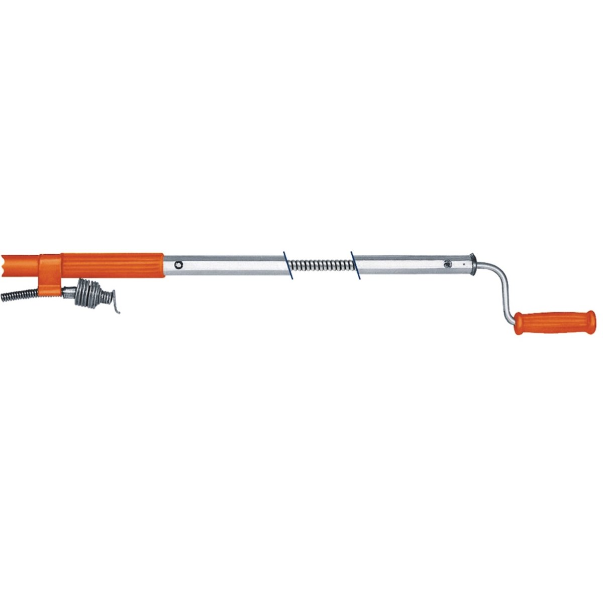 General Pipe Cleaners 6ft. Teletube Closet Auger with Down Head Fitting T6FL - DH - Monument Masters