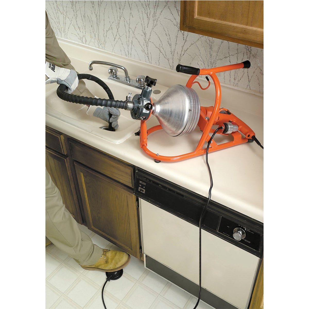 General Pipe Cleaners UKCA CE 110V PH - DR - B 110V PH Drain Rooter with 50HE1 - AC cable PH - DR - B 110V - Monument Masters