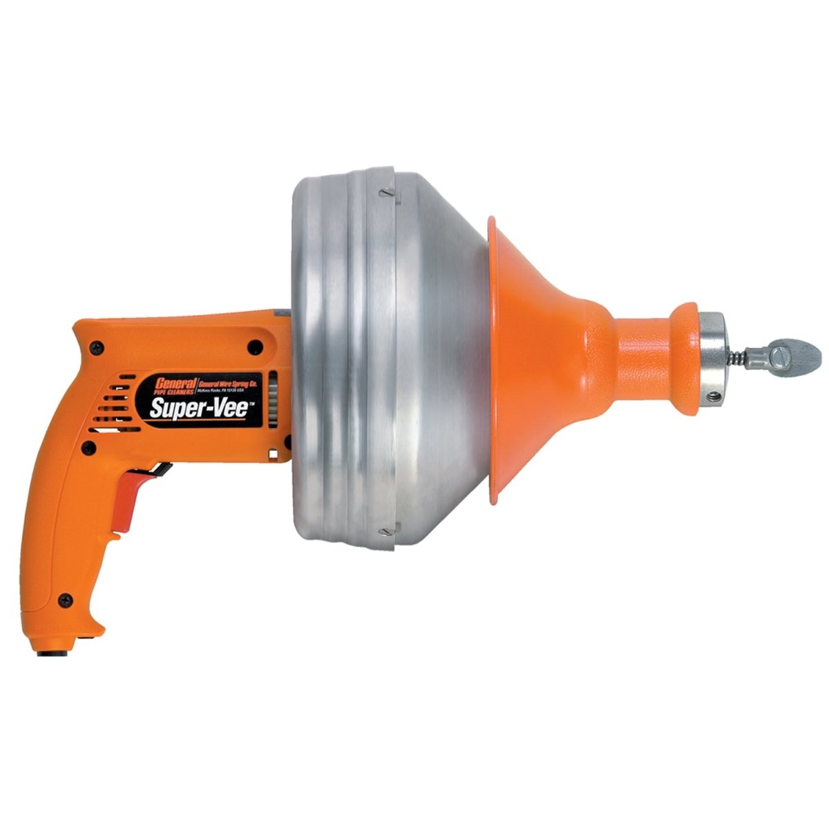 General Pipe Cleaners UKCA CE 110V SV - F - 110V Super - Vee with 25HE1 cable SV - F - 110V - Monument Masters