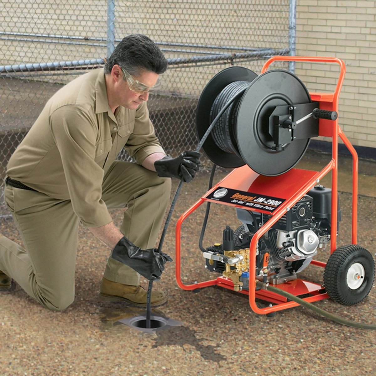 General Wire Spring UKCA 11hp Petrol Jetter JM - 2900 - B - Monument Masters