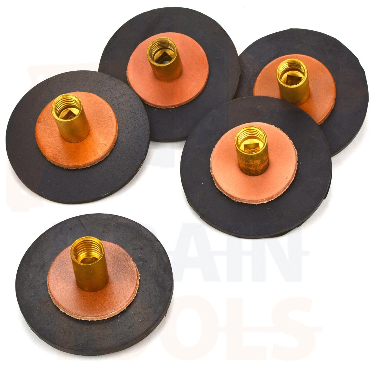 Monument 100mm 4in. Ideal Lockfast Joint Rubber Plunger for Drain Rods 1412H - Monument Masters