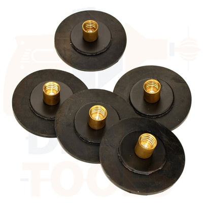 Monument 100mm 4in. Universal Joint Rubber Plunger for Drain Rods 1410B - Monument Masters