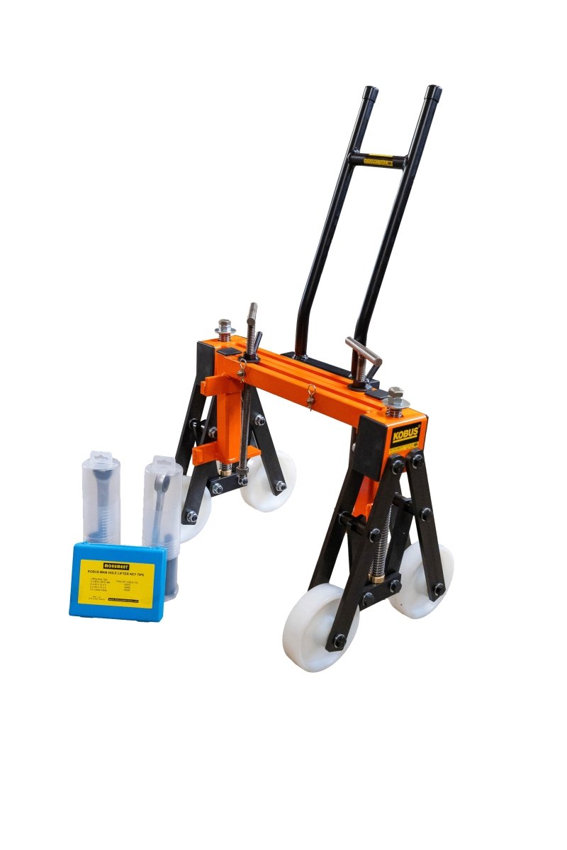 Monument Kobus® Manhole Cover Lifter with Trolley Handle 1049C - Monument Masters