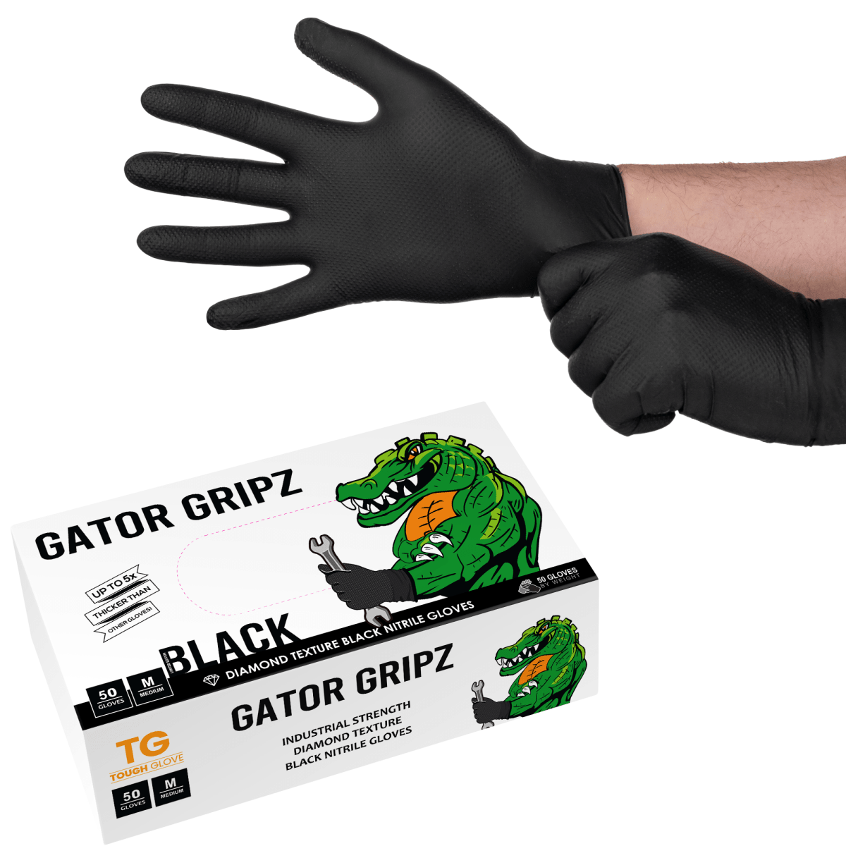 TG GATOR GRIPZ BLACK - Monument Masters