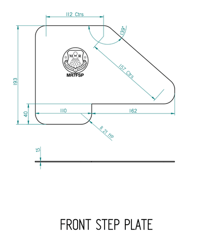 Master Roofers Stainless Steel Drip And Step Plate - Monument Masters